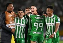 James Rodríguez debutó con Atlético Nacional y participó en la remontada ante Internacional de Bogotá
